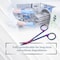 A2Z Scilab Stitch Suture Scissors Angled 4.5 One Hook Blade Stainless Steel, Multi Titanium Color A2Z-ZR871 - alternate 9